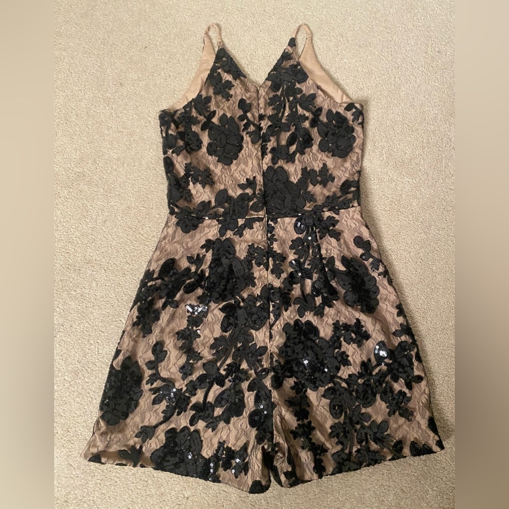 Dress the Population Sequin Romper - Size M